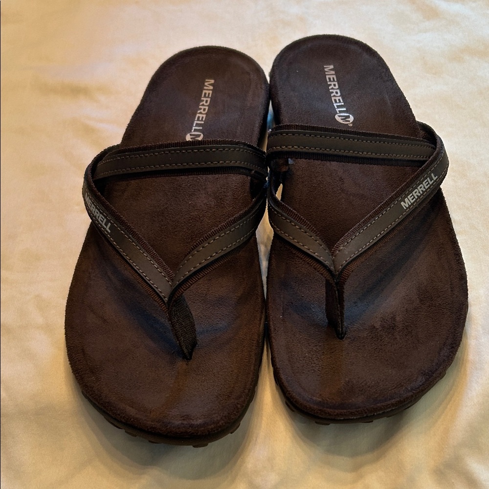 Merrell Women’s Dark Brown Bracken Performance Footwear Size 8 Sandals